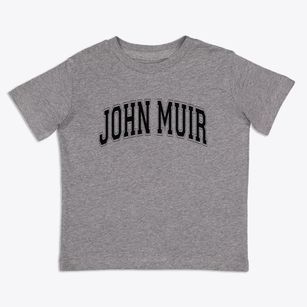 John Muir Elementary School Varsity Arch Toddler T-Shirt