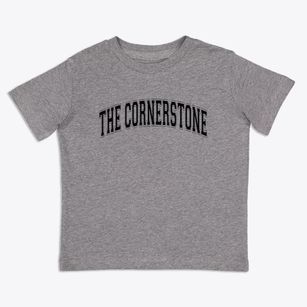 The Cornerstone Christian School Varsity Arch Toddler T-Shirt