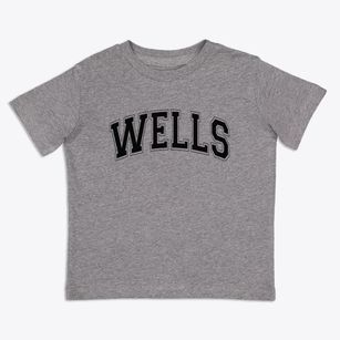 Wells Alternative Middle School Varsity Arch Toddler T-Shirt