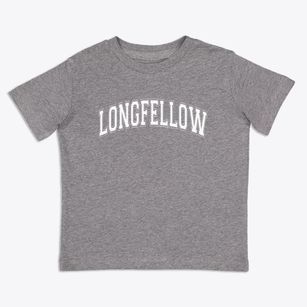 Longfellow Elementary School Varsity Arch Toddler T-Shirt