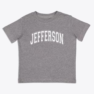 Jefferson Elementary School Varsity Arch Toddler T-Shirt