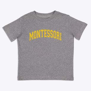 Montessori School Of Aurora Varsity Arch Toddler T-Shirt
