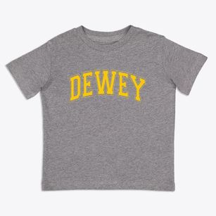 Dewey Elementary School Varsity Arch Toddler T-Shirt