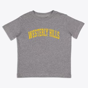 Westerly Hills Elementary School Varsity Arch Toddler T-Shirt