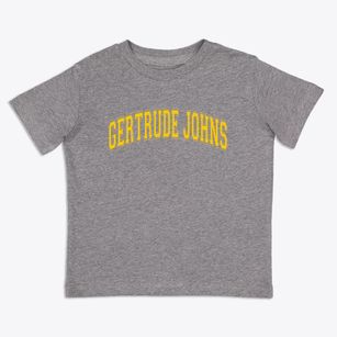 Gertrude Johns Elementary School Varsity Arch Toddler T-Shirt