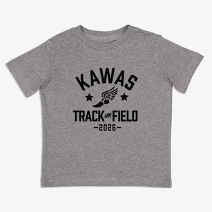 Kawas Elementary School Track and Field Toddler T-Shirt