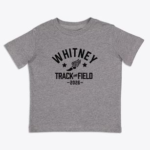 Whitney Middle School Track and Field Toddler T-Shirt