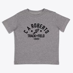 C A Roberts Elementary School Track and Field Toddler T-Shirt