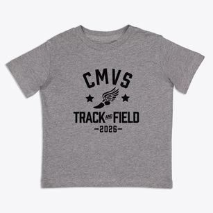 Charlotte Mecklenburg Virtual School Track and Field Toddler T-Shirt