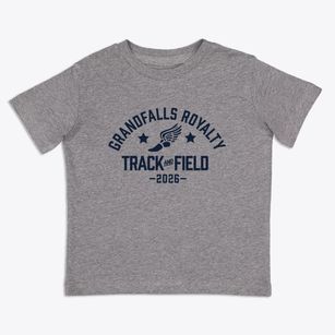 Grandfalls Royalty Middle School Track and Field Toddler T-Shirt