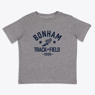 Bonham Middle School Track and Field Toddler T-Shirt