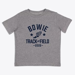 Bowie Middle School Track and Field Toddler T-Shirt