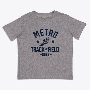 Metropolitan Arts & Technology High School Track and Field Toddler T-Shirt