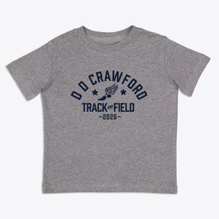 D D Crawford Primary School Track and Field Toddler T-Shirt