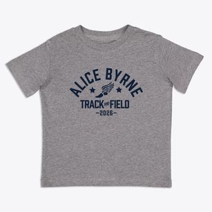 Alice Byrne Elementary School Track and Field Toddler T-Shirt