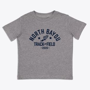 North Bayou Elementary School Track and Field Toddler T-Shirt