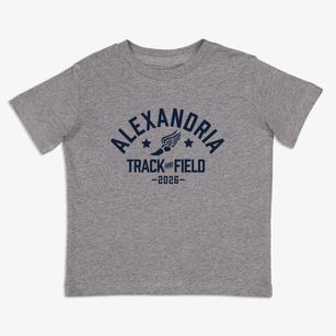Alexandria Middle School Track and Field Toddler T-Shirt
