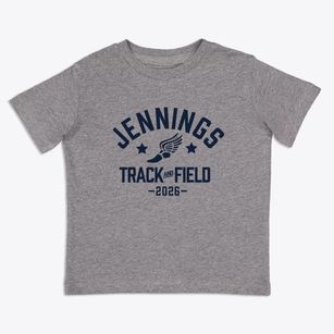 Jennings West End Elementary School Track and Field Toddler T-Shirt