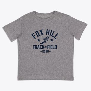 Fox Hill Elementary School Track and Field Toddler T-Shirt