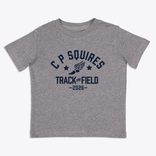 C P Squires Elementary School Track and Field Toddler T-Shirt