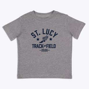 Saint Lucy Academy Track and Field Toddler T-Shirt