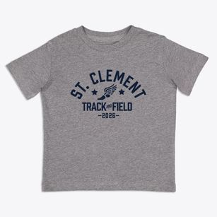 Saint Clement Pope School Track and Field Toddler T-Shirt