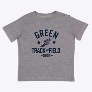 Green Elementary School Track and Field Toddler T-Shirt