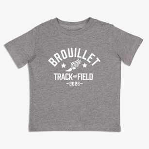 Brouillet Elementary School Track and Field Toddler T-Shirt
