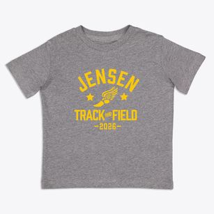 Jensen Middle School Track and Field Toddler T-Shirt