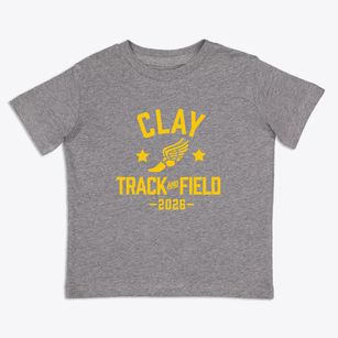 Clay Academy Track and Field Toddler T-Shirt