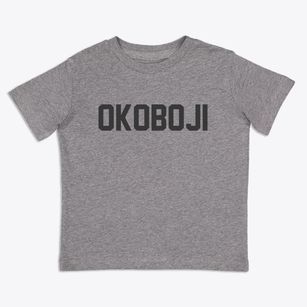 Okoboji Iowa Classic Block Toddler T-Shirt
