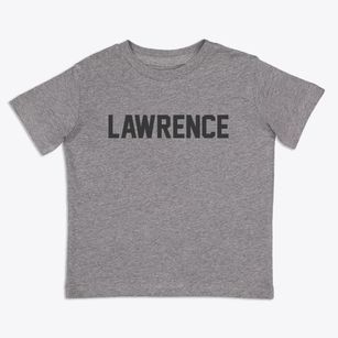 Lawrence Kansas Classic Block Toddler T-Shirt