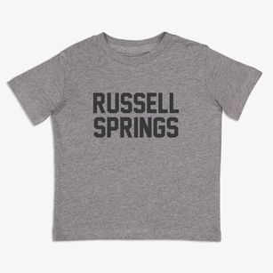 Russell Springs Kansas Classic Block Toddler T-Shirt
