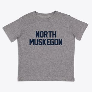 North Muskegon Michigan Classic Block Toddler T-Shirt