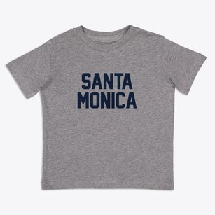 Santa Monica California Classic Block Toddler T-Shirt