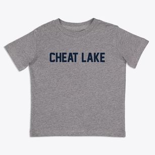 Cheat Lake West Virginia Classic Block Toddler T-Shirt