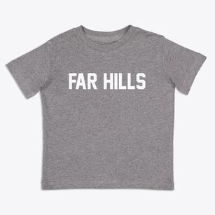 Far Hills New Jersey Classic Block Toddler T-Shirt