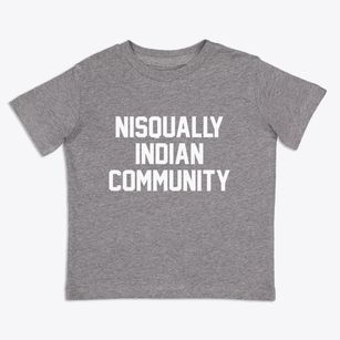 Nisqually Indian Community Washington Classic Block Toddler T-Shirt
