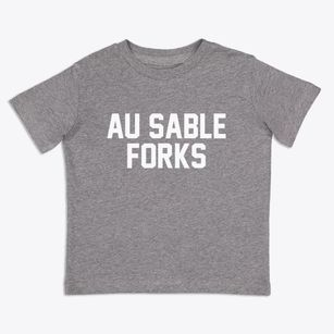 Au Sable Forks New York Classic Block Toddler T-Shirt
