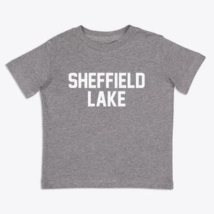 Sheffield Lake Ohio Classic Block Toddler T-Shirt