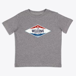 Welcome South Carolina Diamond Star Toddler T-Shirt