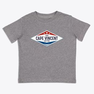 Cape Vincent New York Diamond Star Toddler T-Shirt