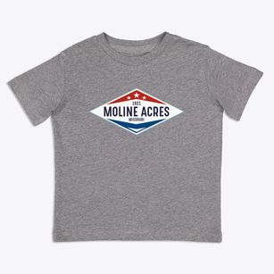 Moline Acres Missouri Diamond Star Toddler T-Shirt