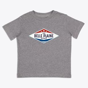 Belle Plaine Wisconsin Diamond Star Toddler T-Shirt