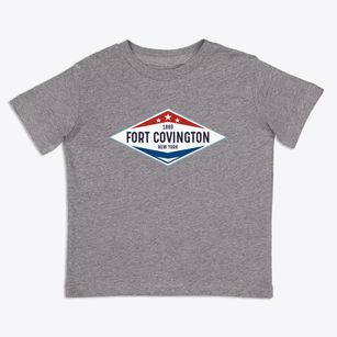 Fort Covington New York Diamond Star Toddler T-Shirt