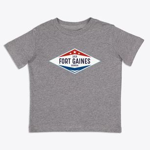Fort Gaines Georgia Diamond Star Toddler T-Shirt