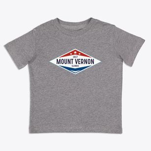 Mount Vernon Illinois Diamond Star Toddler T-Shirt