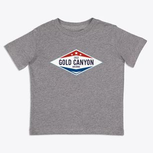 Gold Canyon Arizona Diamond Star Toddler T-Shirt
