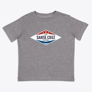Santa Cruz California Diamond Star Toddler T-Shirt