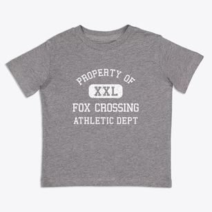 Fox Crossing Wisconsin Athletic Dept Toddler T-Shirt